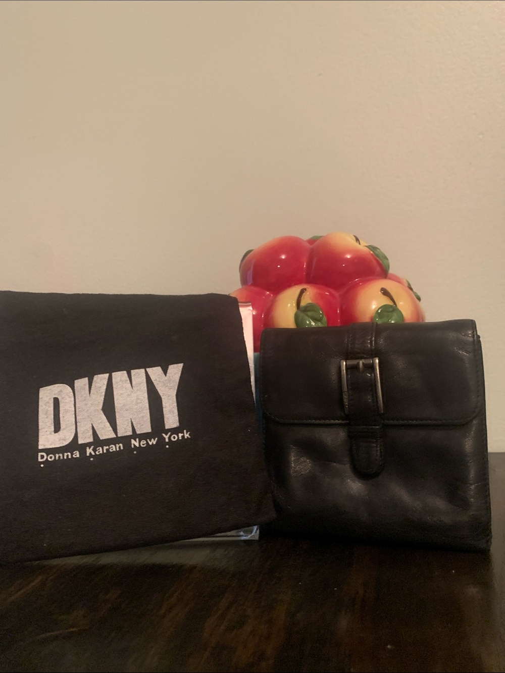 DKNY Black Leather Wallet